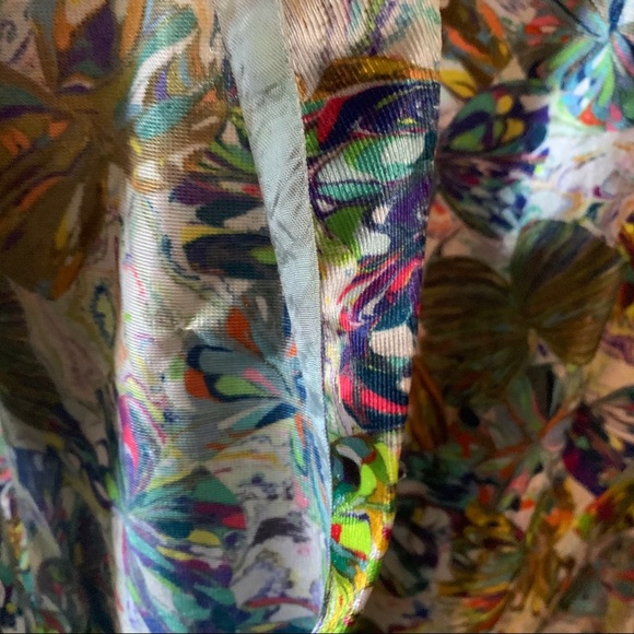 Psychedelic 60s butterfly fit and flare dress (pp) - Picture 7 of 9